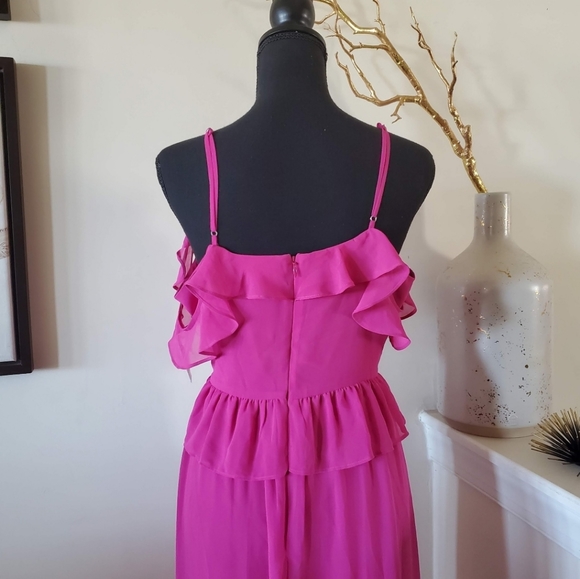 🔥BCBGeneration Fushia Pink Maxi Dress - Picture 10 of 14
